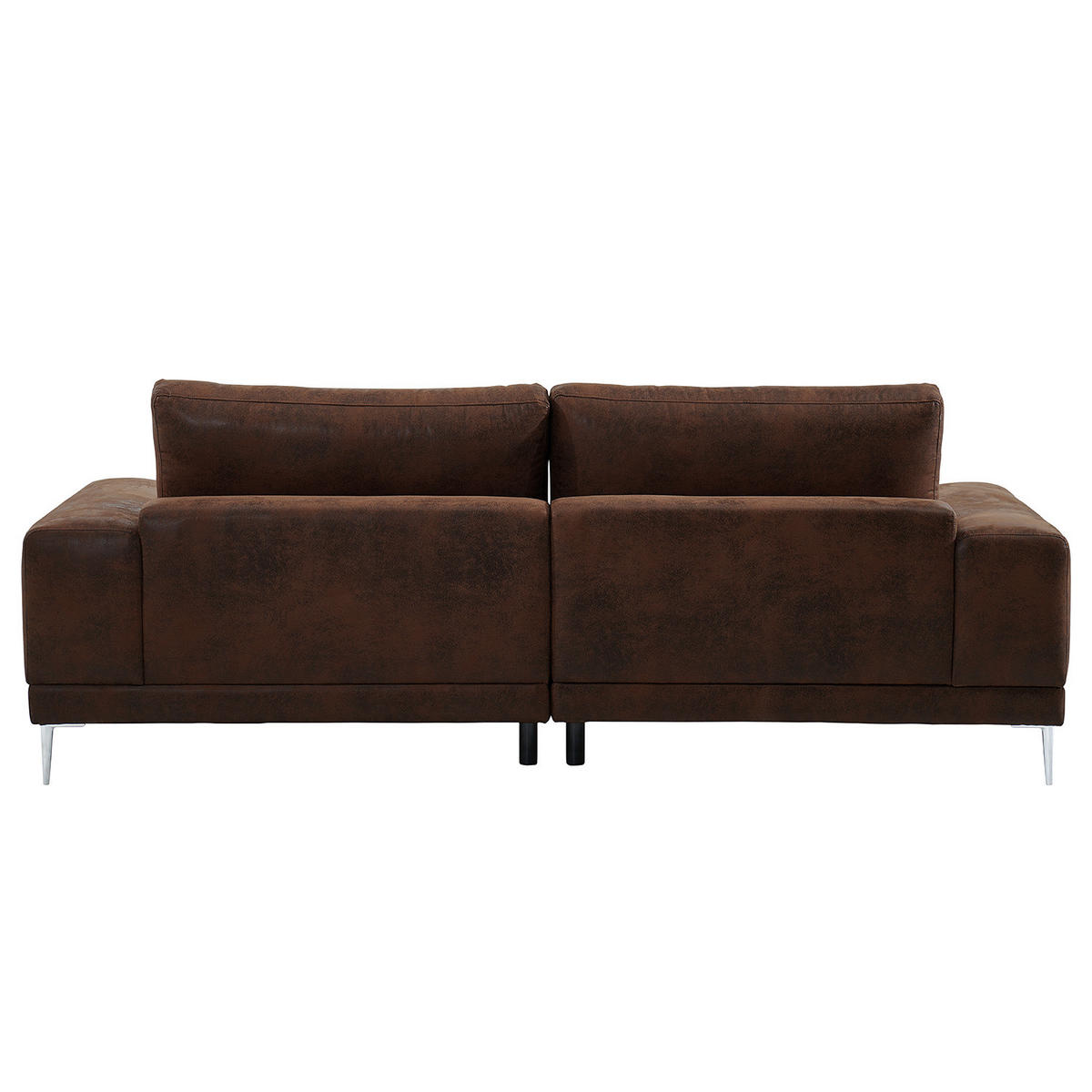 3-SITZER SOFA - Braun, Textil (243/92/103cm) - home24