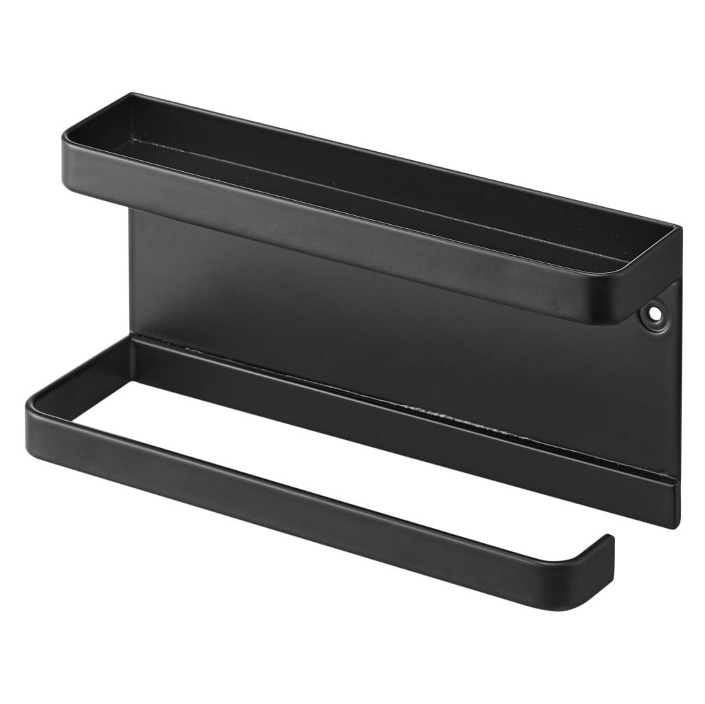 WANDSCHIRMHALTER Smart 6694 Schwarz Metall 9.5/20/6.5 cm - Schwarz, Metall (20/9.5/6.5cm) - Yamazaki