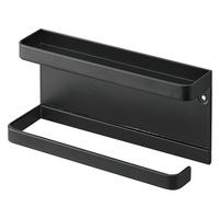 WANDSCHIRMHALTER Smart 6694 Schwarz Metall 9.5/20/6.5 cm - Schwarz, Metall (20/9.5/6.5cm) - Yamazaki