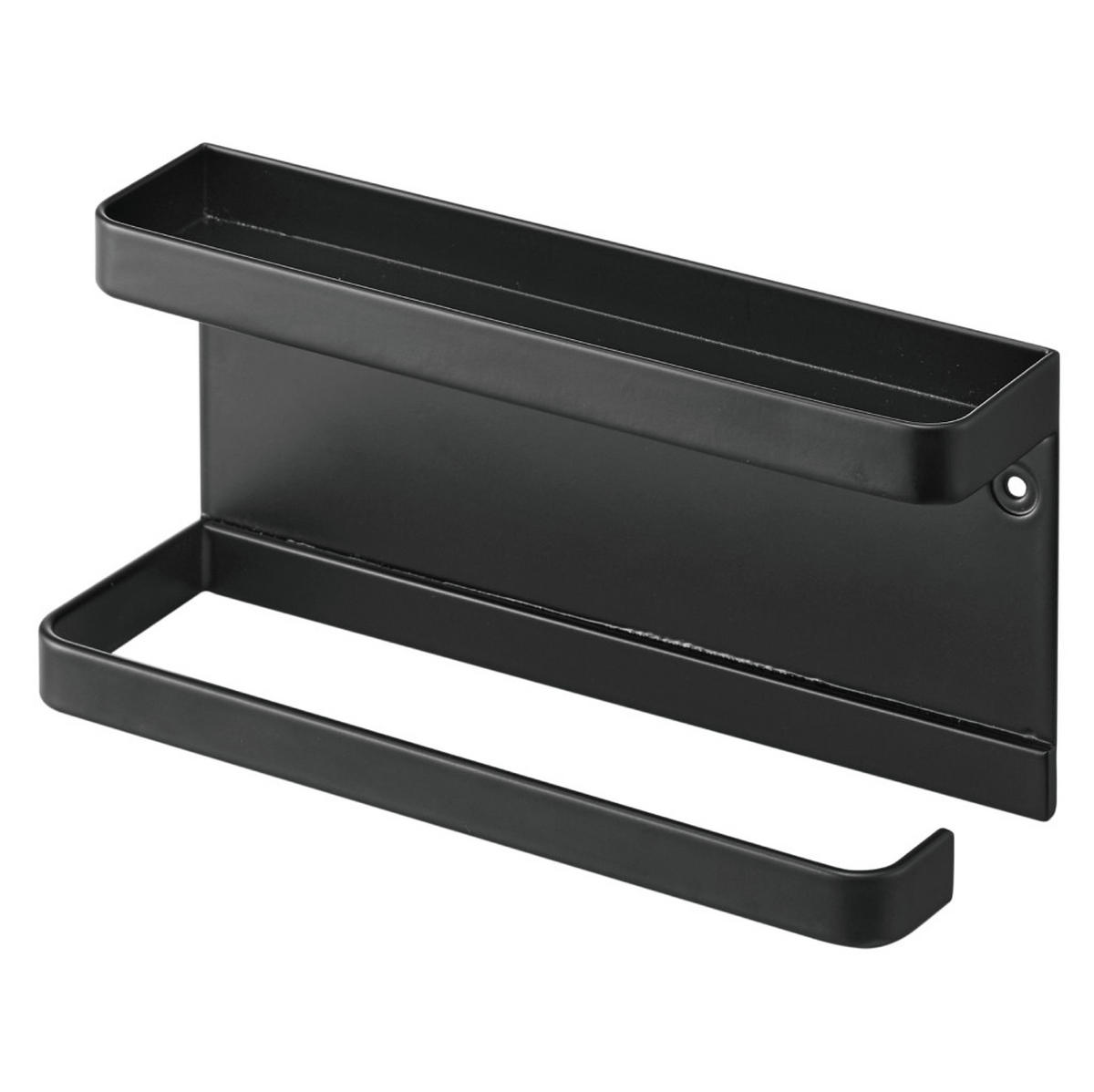 WANDSCHIRMHALTER Smart 6694 Schwarz Metall 9.5/20/6.5 cm - Schwarz, Metall (20/9.5/6.5cm) - Yamazaki