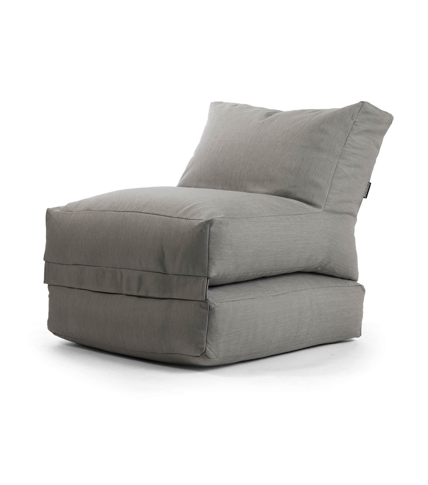 SITZSACK Der Summerdream - Schwarz/Grau, Textil (70/80/90cm) - Mokebo
