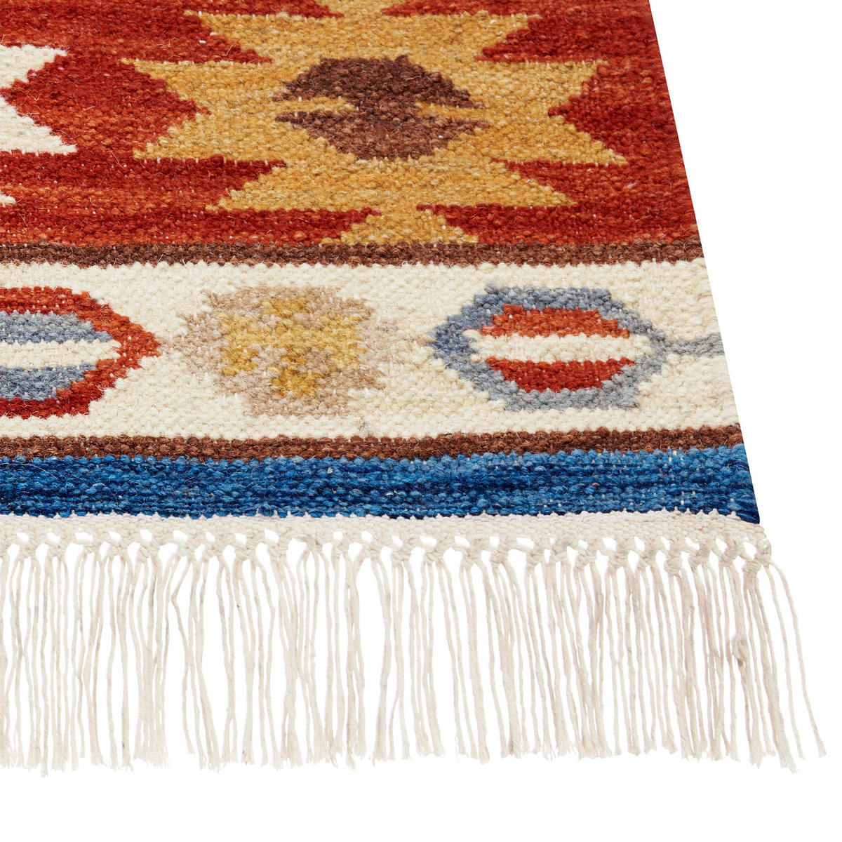 KELIM-TEPPICH Jrarat 300/200 cm - Multicolor, Textil (200/300cm) - Beliani