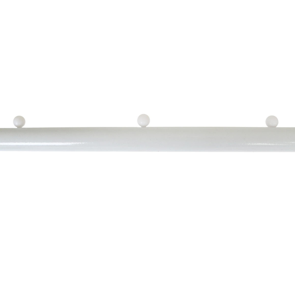 KLEIDERSTÄNDER - Weiß, Kunststoff/Metall (110/160/40cm) - Relaxdays