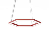 LED-HÄNGELEUCHTE - Rot, Metall (1.6/100/40cm) - Lumicom