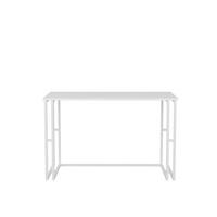 COMPUTERTISCH Kane Desk Weiß - Weiß, Holzwerkstoff (120/60/75cm) - Decorotika