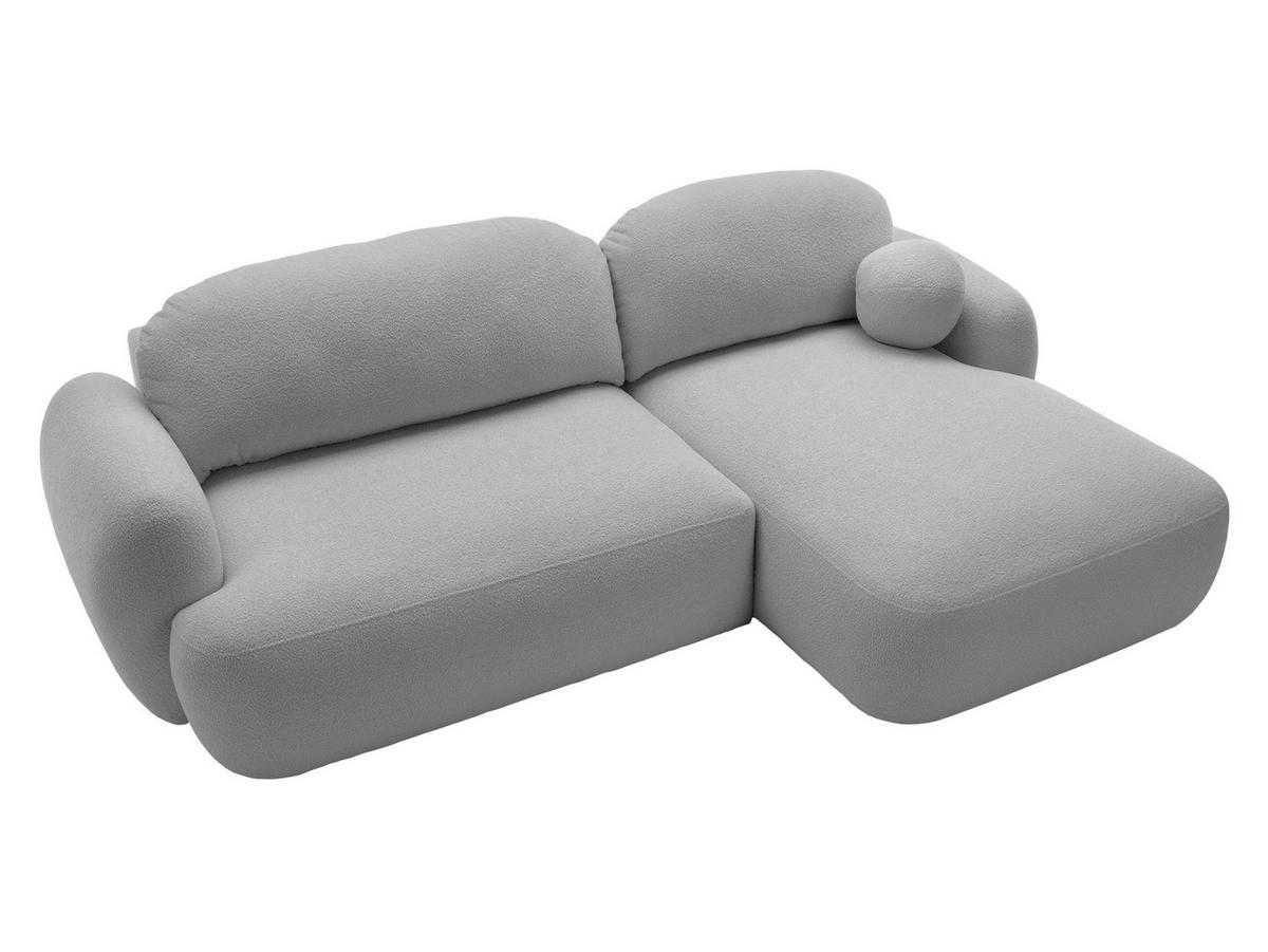 ECKSOFA Mayo, Seite: Rechts - Hellgrau/Schwarz, Holz/Kunststoff (275/175cm) - MIRJAN24