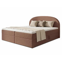 BOXBETT Cloud - 160x200 -rosa (Coral 45) - Schwarz/Rosa, Holz/Holzwerkstoff (160/200cm) - Sofnet