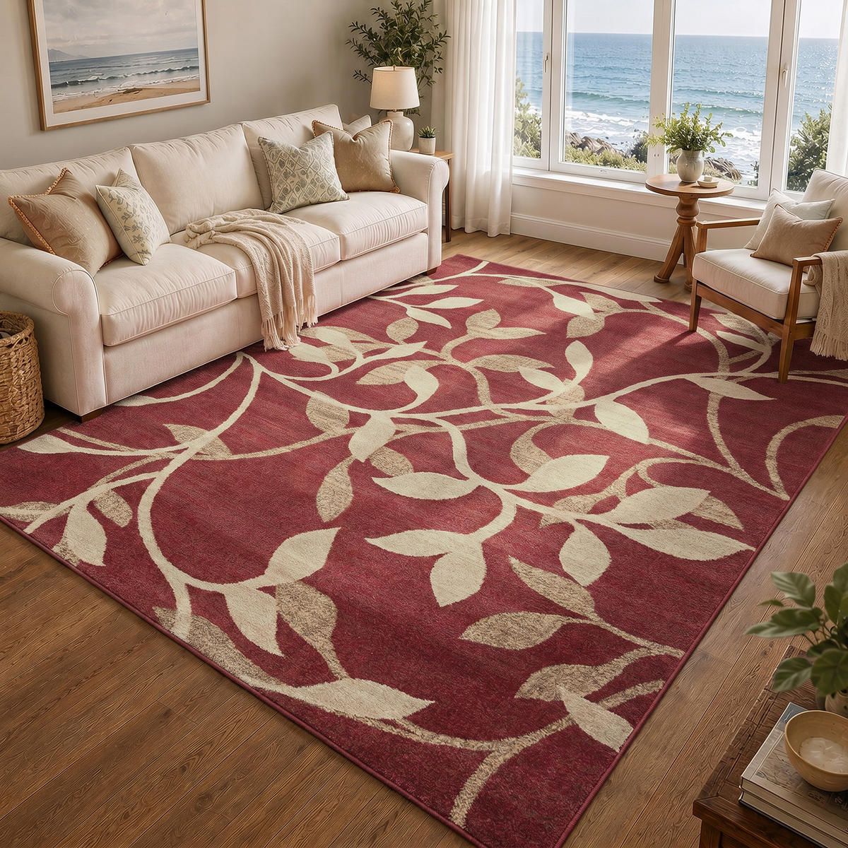 KURZFLORTEPPICH Balsam 200/290 cm Bordeaux - Braun, Textil (200/290cm) - LIVABLISS