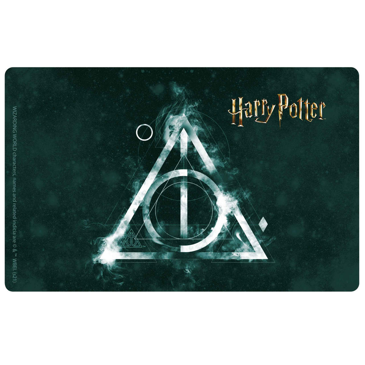 BROTDOSE Harry Potter Heiligtümer des Todes Schwarz 17,5 x 12,8 x 6,9 cm - Schwarz, Kunststoff (17.5/6.9/12.8cm) - United Labels