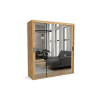 KLEIDERSCHRANK MAT A Beige 270x60x205 cm - Beige, Holzwerkstoff (270/205/60cm) - FURNLUX