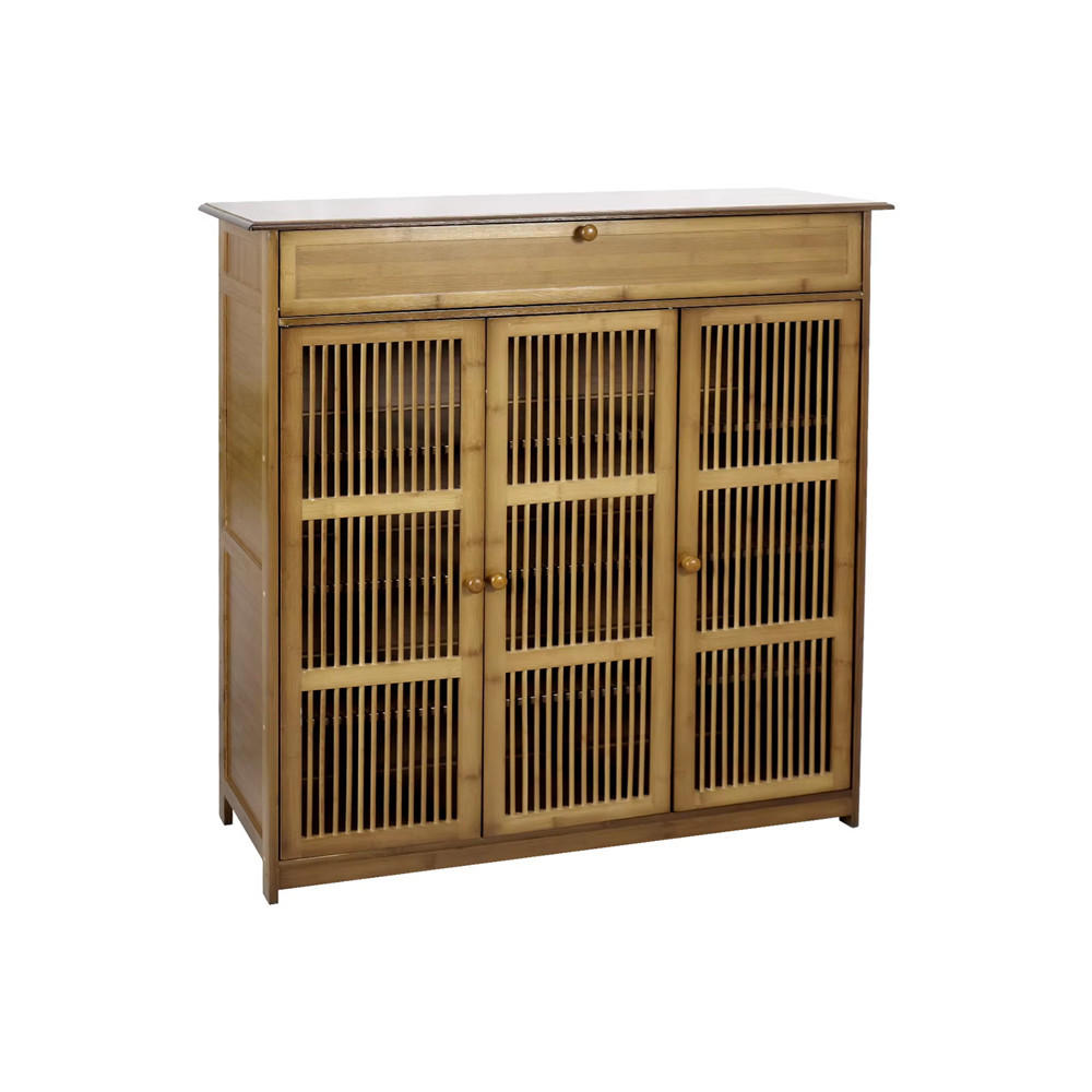 Kaket Schuhschrank Natur 99x98x32 cm