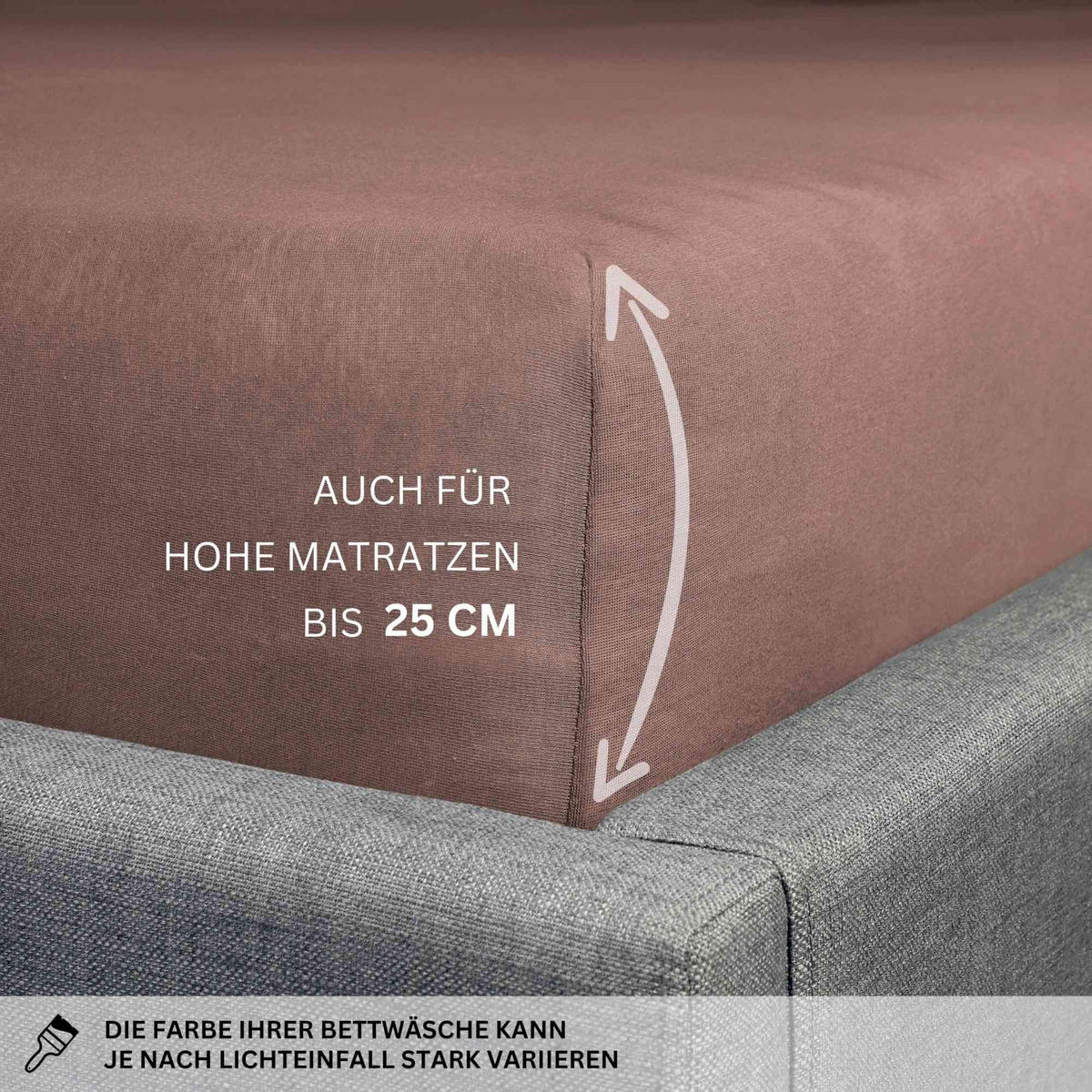 NAPÍNACIE prestieradlo FLAT - biela, textil (200/200cm) - Schöner Wohnen