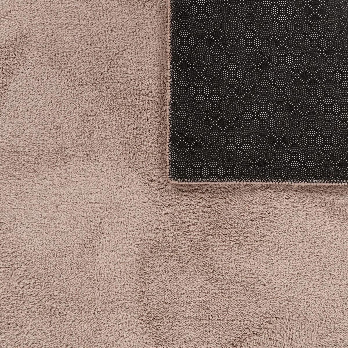 FLACHWEBETEPPICH Taupe Ø 200 cm - Taupe, Kunststoff (200/200cm) - TT Home