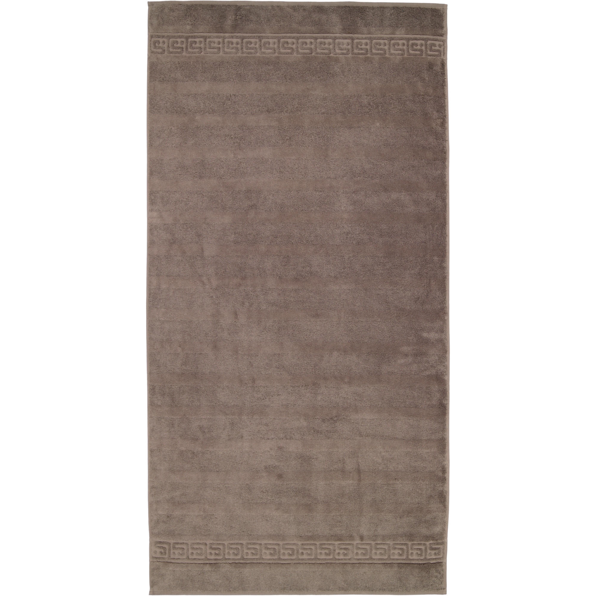 DUSCHTUCH NOBLESSE UNI 1001 WALNUSS - 348 - Braun, Textil (80/160cm) - Cawoe