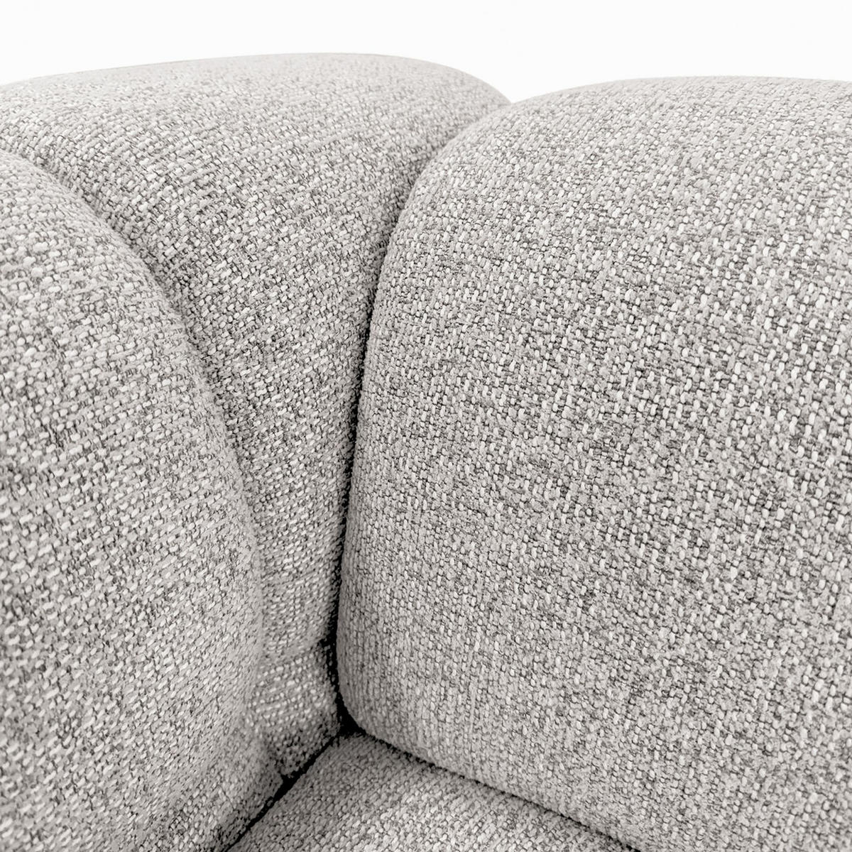 ECKSOFA Blanche In Bluvel - Schwarz, Holzwerkstoff/Textil (280/150cm) - Fun Möbel