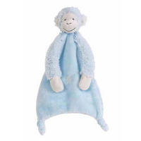 KUSCHELTUCH Affe Mickey, blau, Plüsch - Blau, Textil (11/28/11cm) - Happy Horse
