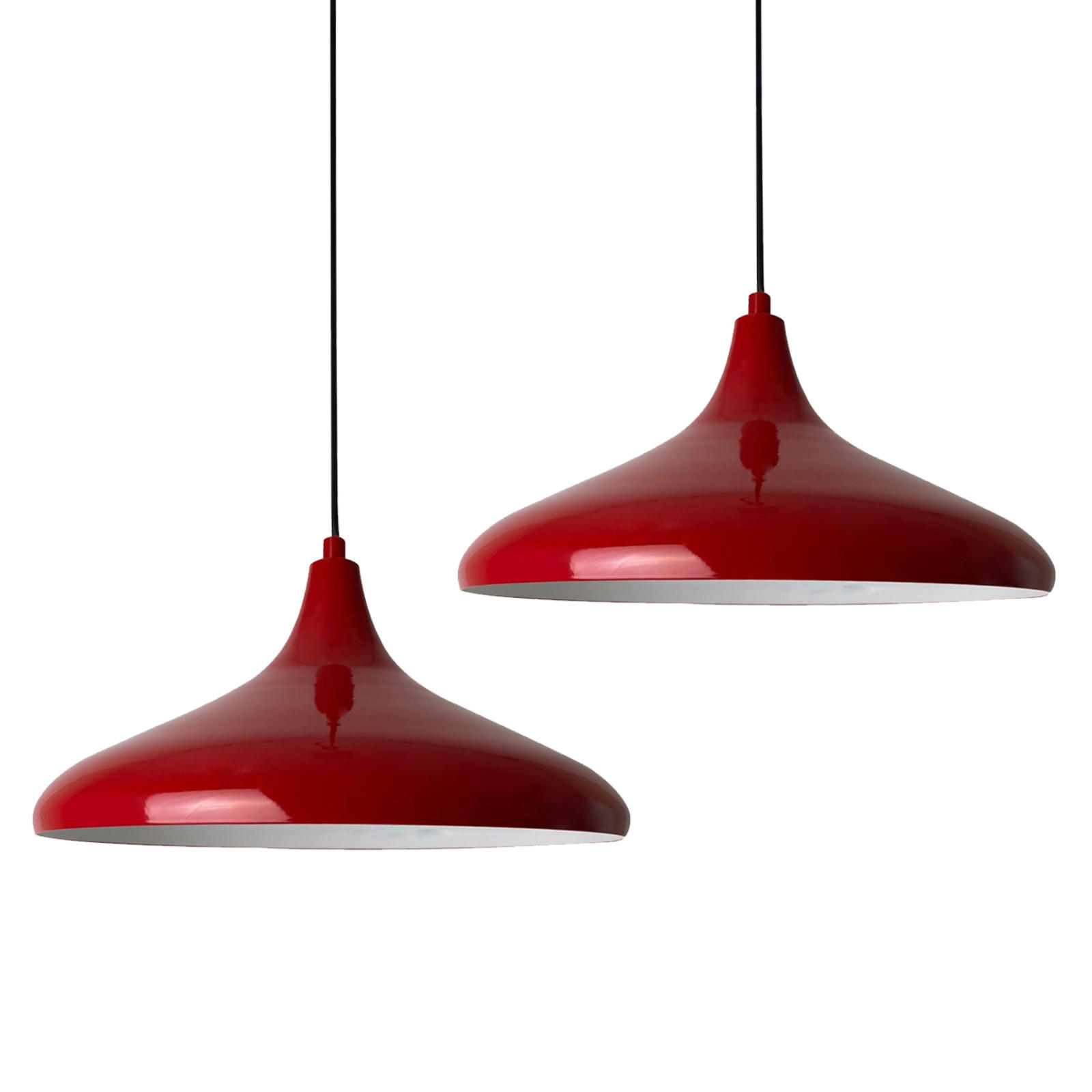 PENDELLEUCHTE Champion x2 35/20 - Rot, Metall (35/20cm) - Bamyum