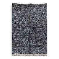 BERBERTEPPICH marokkanisch grau Jemaa grau - Grau, Naturmaterialien (250/350cm) - AFK Living