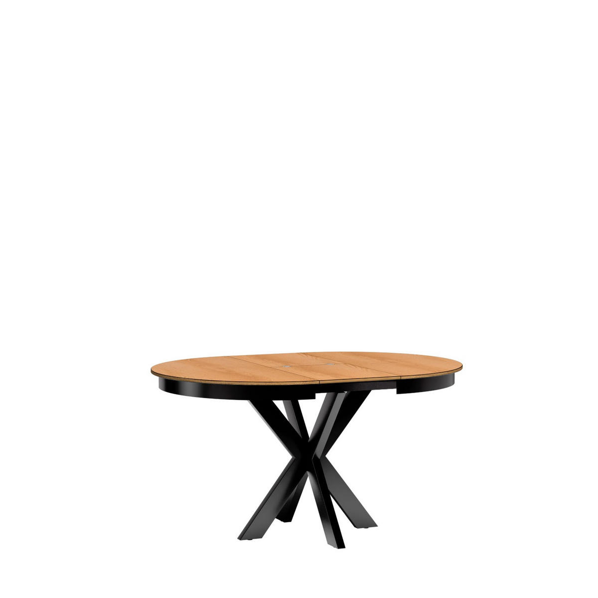 ESSTISCH Fonti F-10 New Karamell-Eiche ausziehbar - Eichefarben, Holzwerkstoff (150/110/75cm)
