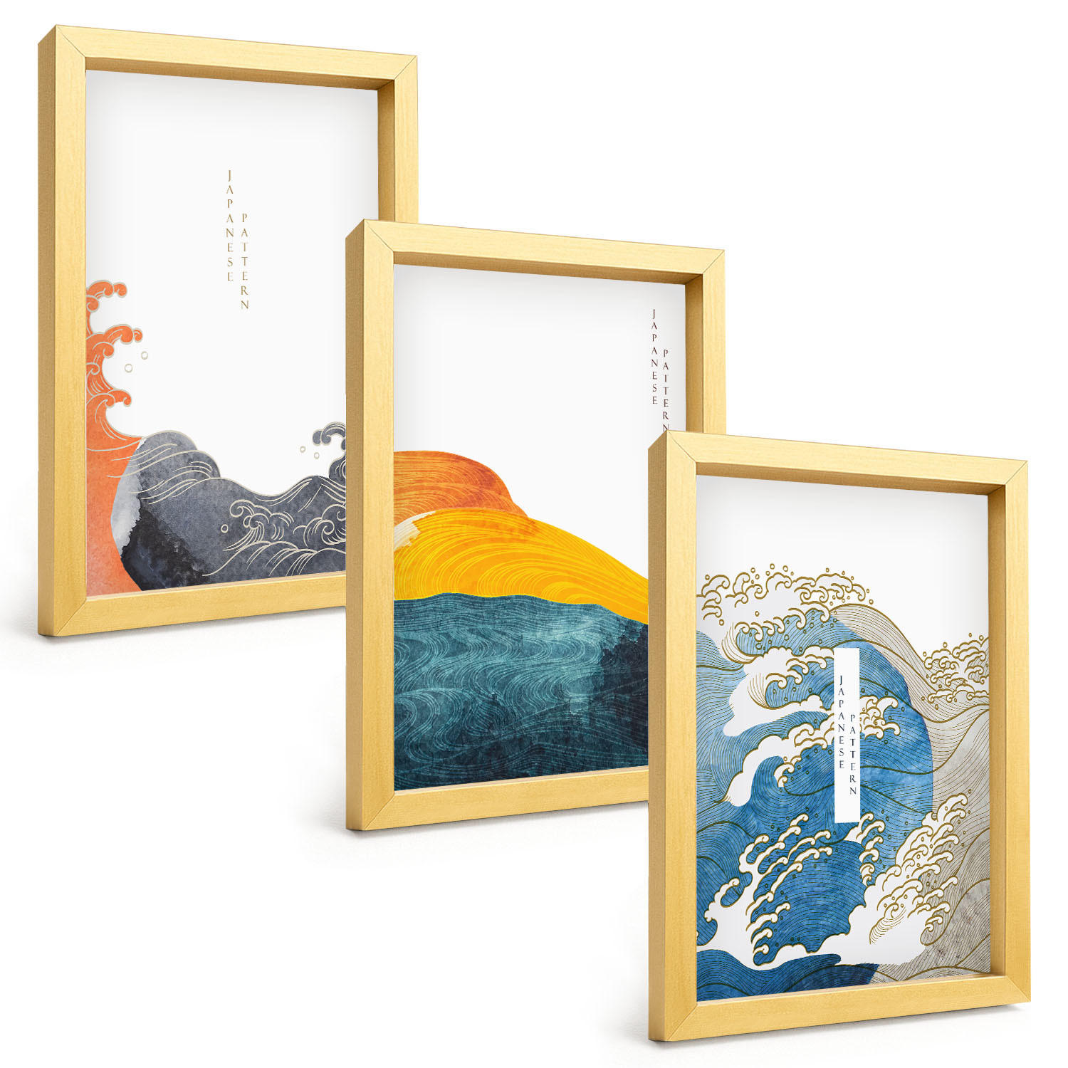 Tulup Bilder Gold 20x30 cm