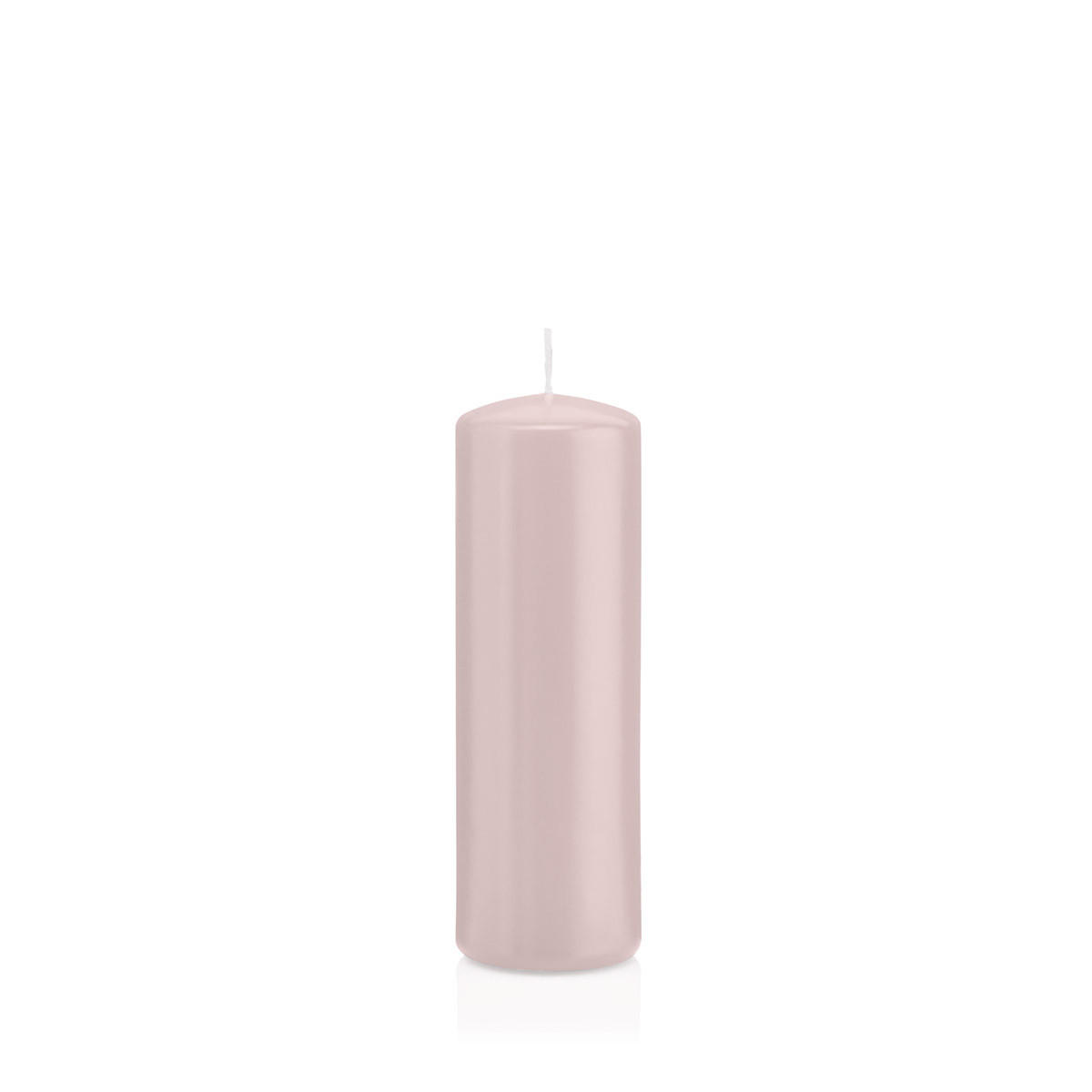 STUMPENKERZEN Rosé Ø 48 x 150 mm, 24 Stück - Rosa, Paraffin (5/15cm) - Wiedemann Kerzen