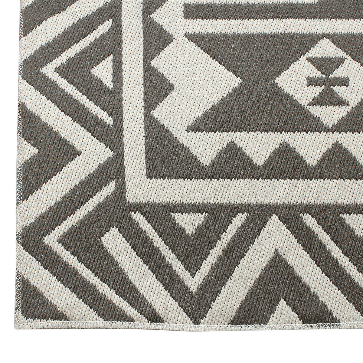 IN-/OUTDOORTEPPICH - Kunstfaser - Grau, Textil (190/290cm) - home24