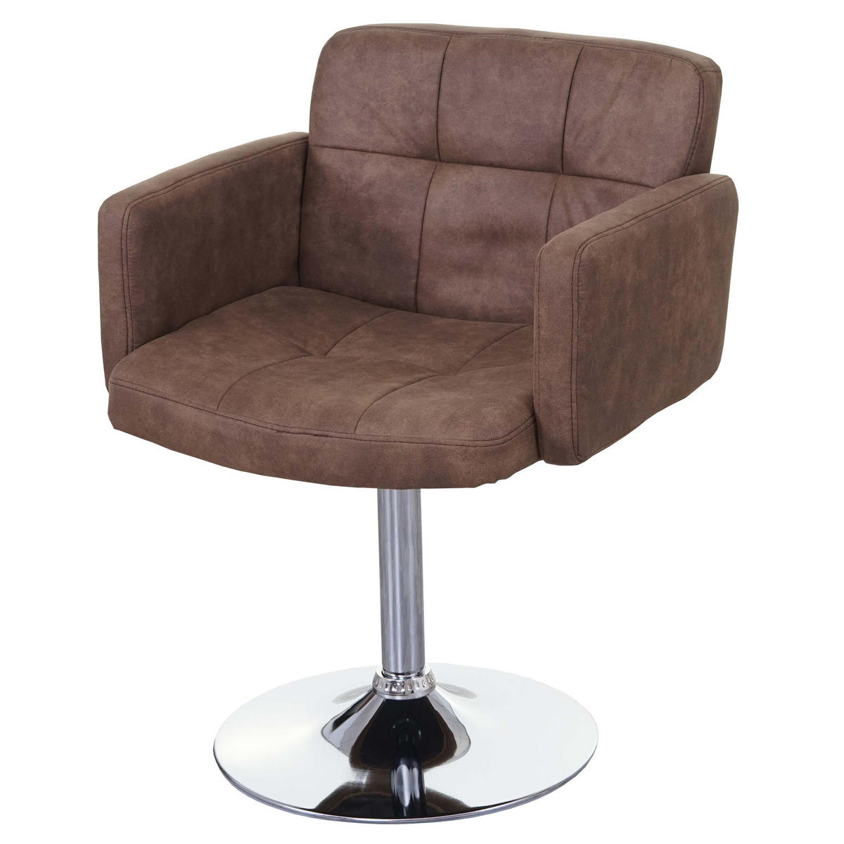 ESSZIMMERSTUHL Braun - Braun, Textil (60/80/55cm) - MCW