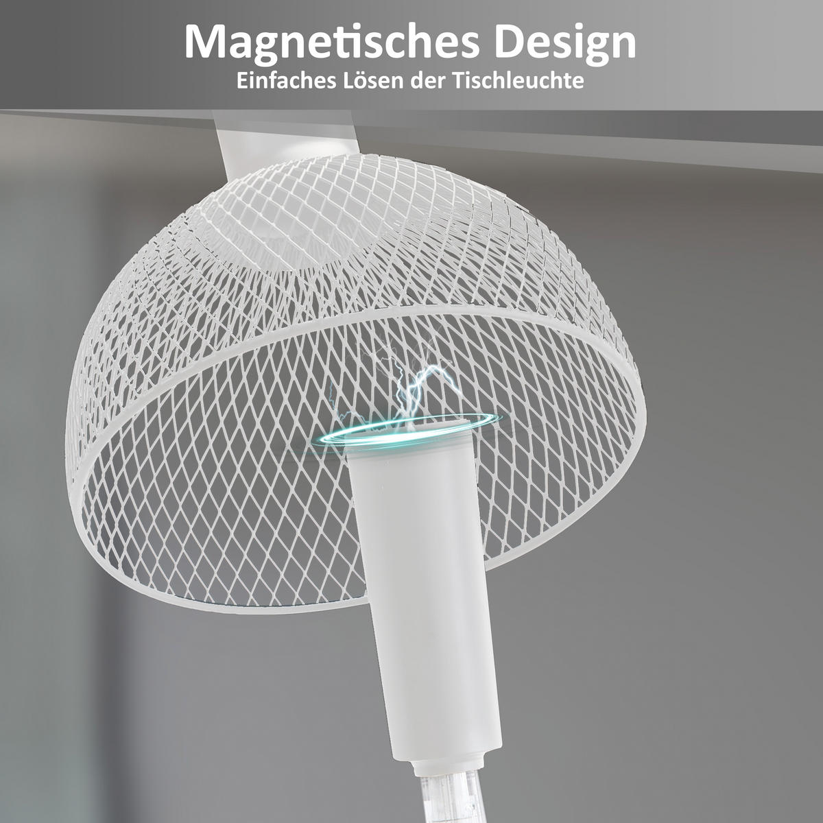 LED-AKKU-PENDELLEUCHTE - Höhenverstellbar mit abnehmbarer Leuchteinheit und Touch-Dimmer in Weiß - Weiß, Metall (16/16/150cm) - Northpoint