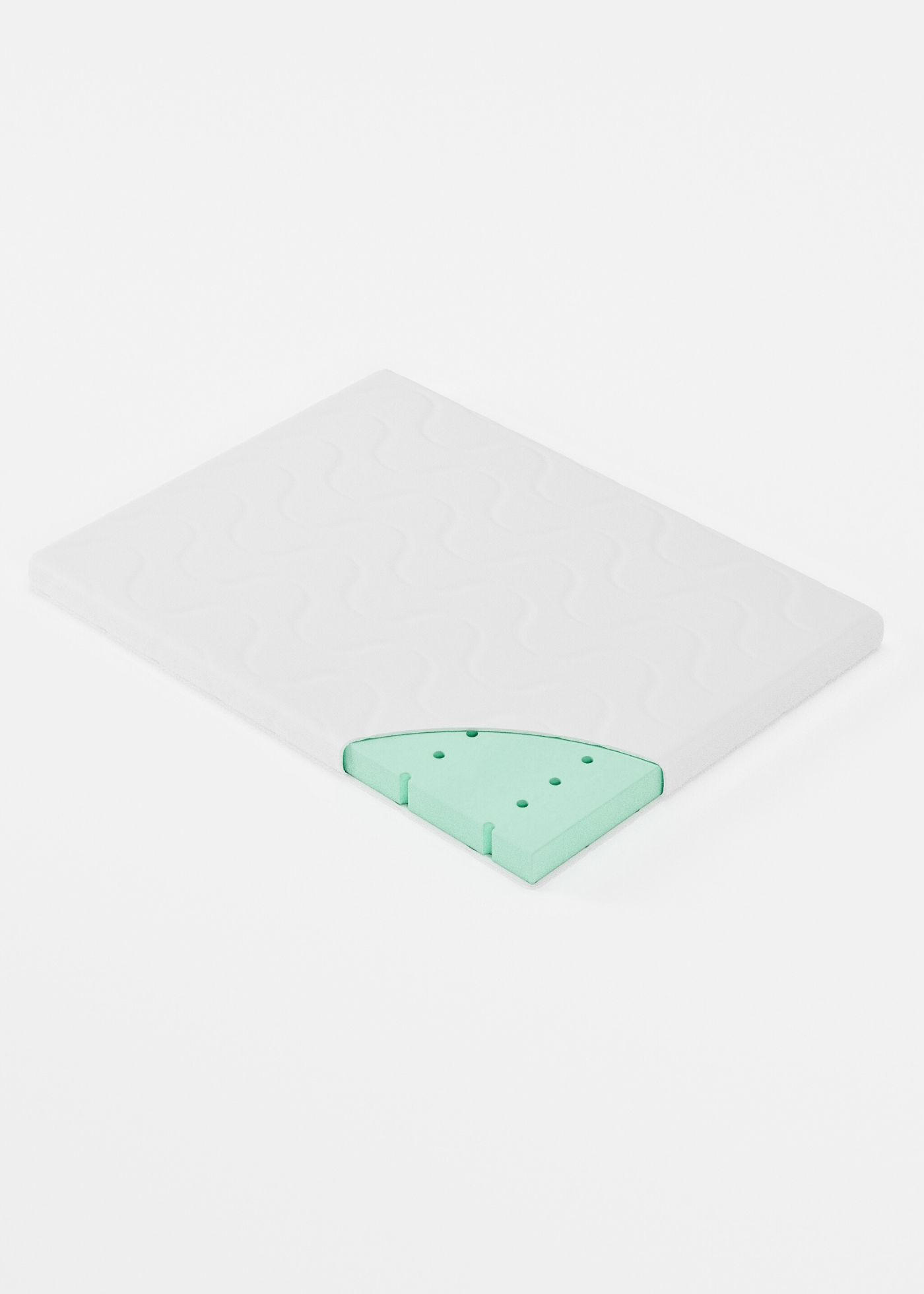 Sämann – make a difference. Babymatratze Weiß 72x98 cm