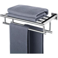 HANDTUCHSTANGE , wandmontierte, 40 cm - Silberfarben, Metall (20/12/40cm) - BELZ