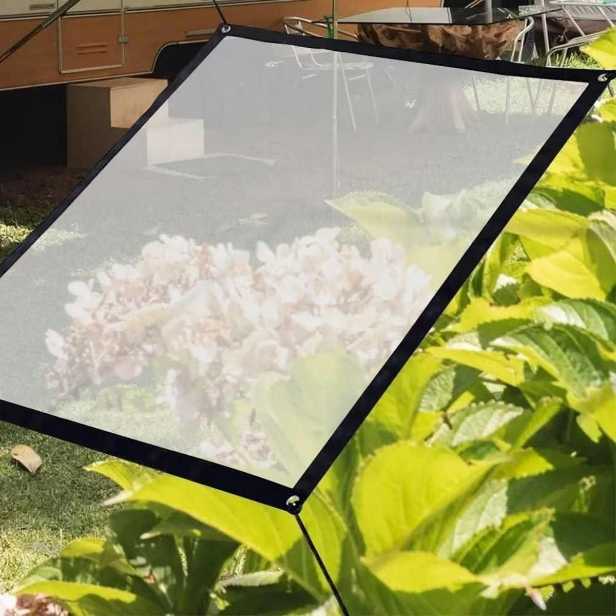 ABDECKPLANE transparent 300 x 500 cm - Transparent, Kunststoff (500/300/1cm)