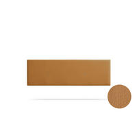 KOPFTEIL gepolstert NOVA Kunstleder 160x50x5 cm - Hellbraun - Moonia - Hellbraun, Holz (160/5/50cm)
