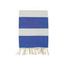 HAMAMTUCH Flachgewebe Traditionell Blau 100x200 190g/m² - Transat Royal - Blau, Textil (100/200cm) - LE COMPTOIR DE LA PLAGE