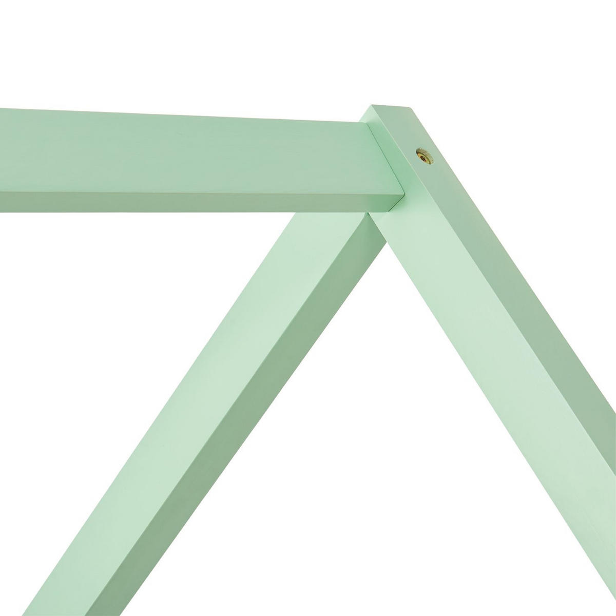 KINDERBETT Marli mint 80x160 cm mit Bettkasten - Mintgrün, Holz (80/160cm) - Juskys