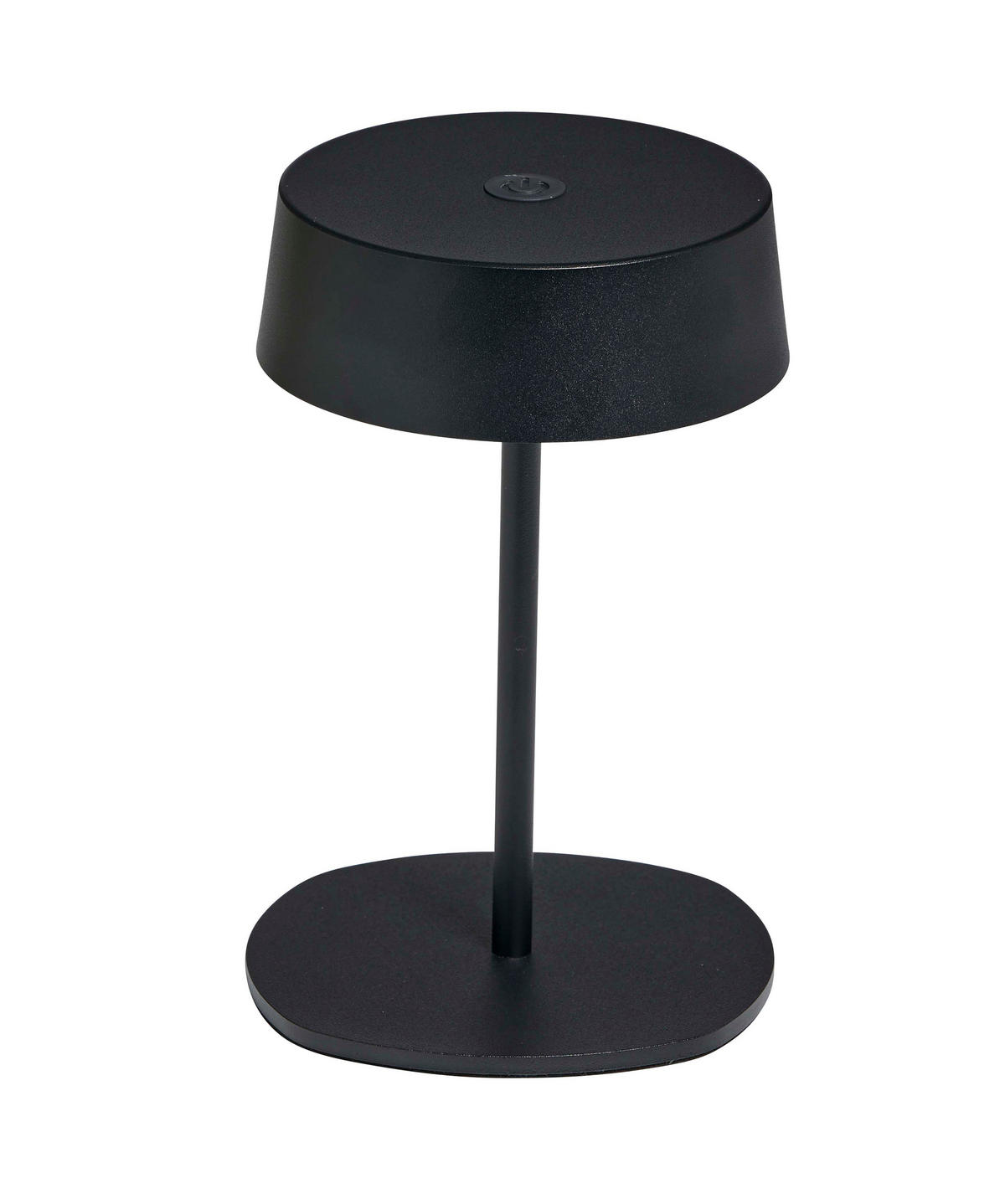 LED-TISCHLEUCHTE - elegante, dimmbare Akku-Leuchte mit Metallgehäuse und IP54 für Innen und Außen, höhenverstellbar - Schwarz, Metall (13.5/13.5/36cm) - Northpoint