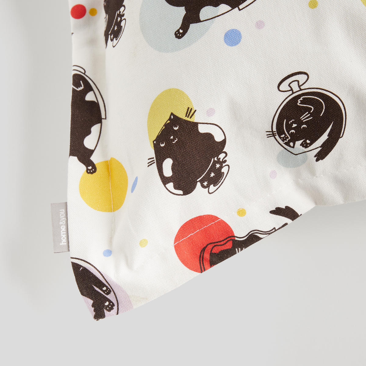 KISSENBEZUG Sirino - Weiß, Textil (45/45cm) - home&you