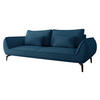 SCHLAFSOFA Cavo 3R - Schwarz/Dunkelblau, Holz/Textil (249/86/118cm) - MIRJAN24
