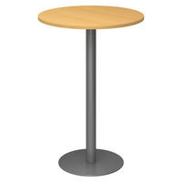 STEHTISCH rund STH 80/80/111,6 cm in Buchefarben/Graphitfarben - Buchefarben/Graphitfarben, Holzwerkstoff (80/80/111.6cm) - bümö