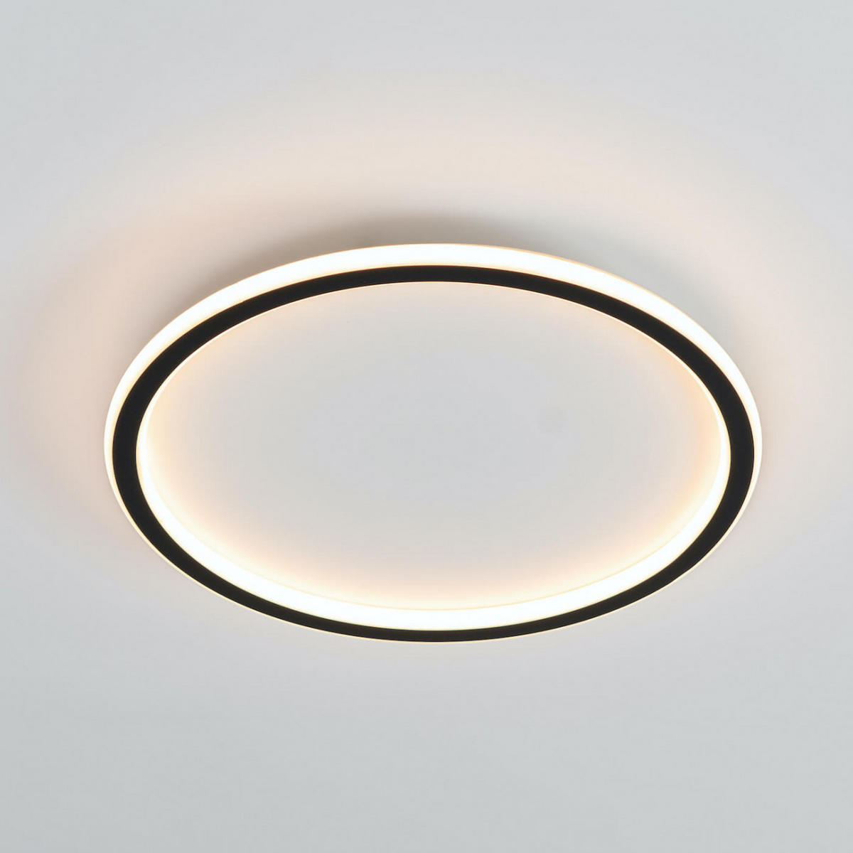 DECKENLEUCHTE Alessia, Schwarz, 4.5cm - Schwarz, Metall (4/4.5/4.5cm) - KOSILUM