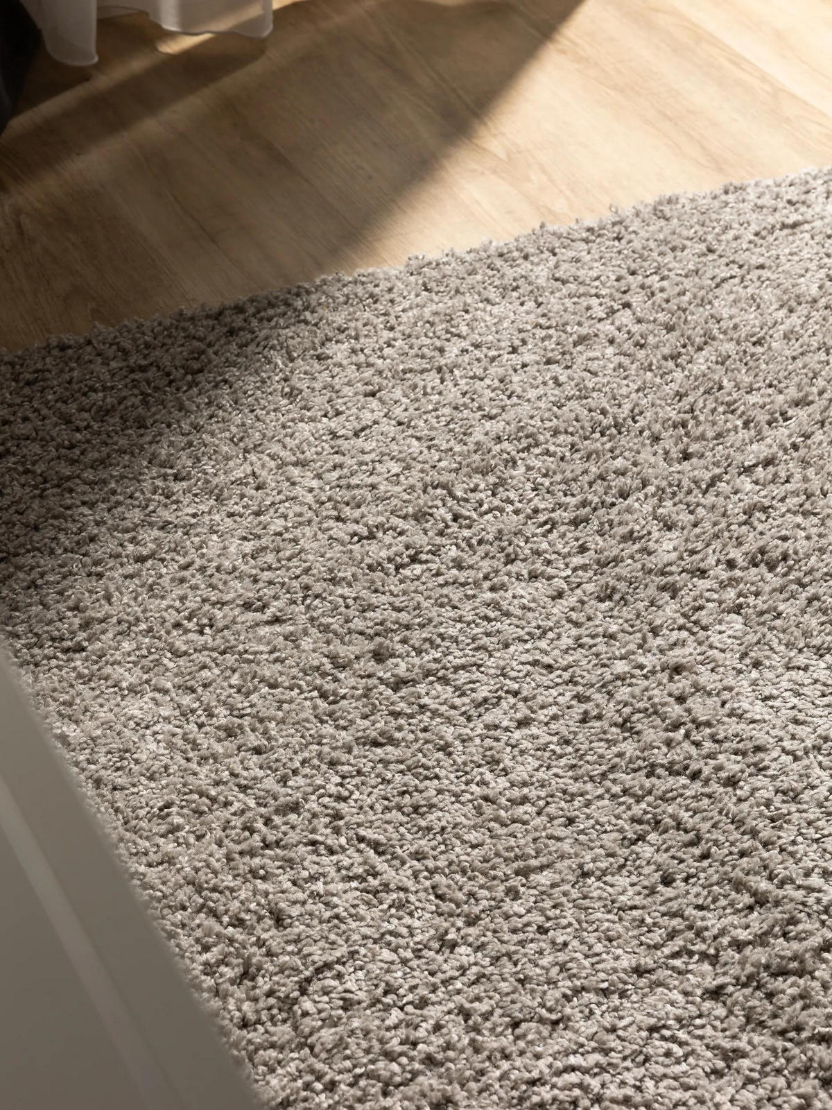 PRALNA kosmata preproga Soho svetlo siva 200x200 cm - svetlo siva, umetna masa (200/200cm) - benuta