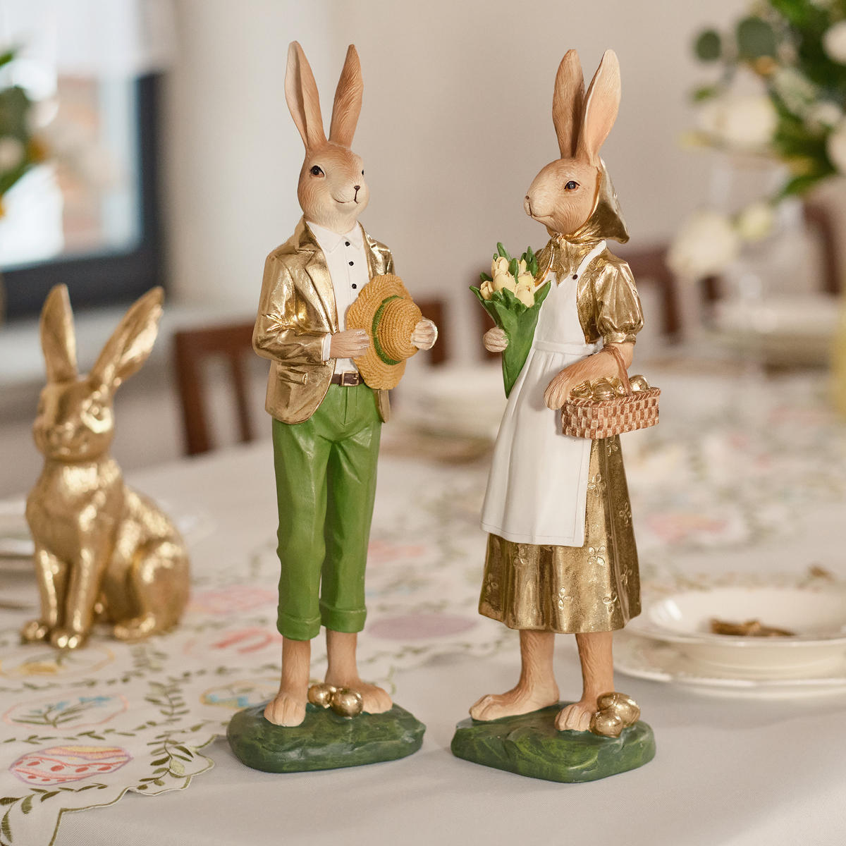 DEKOFIGUR Permers - Beige, Kunststoff (13/44/9.5cm) - home&you