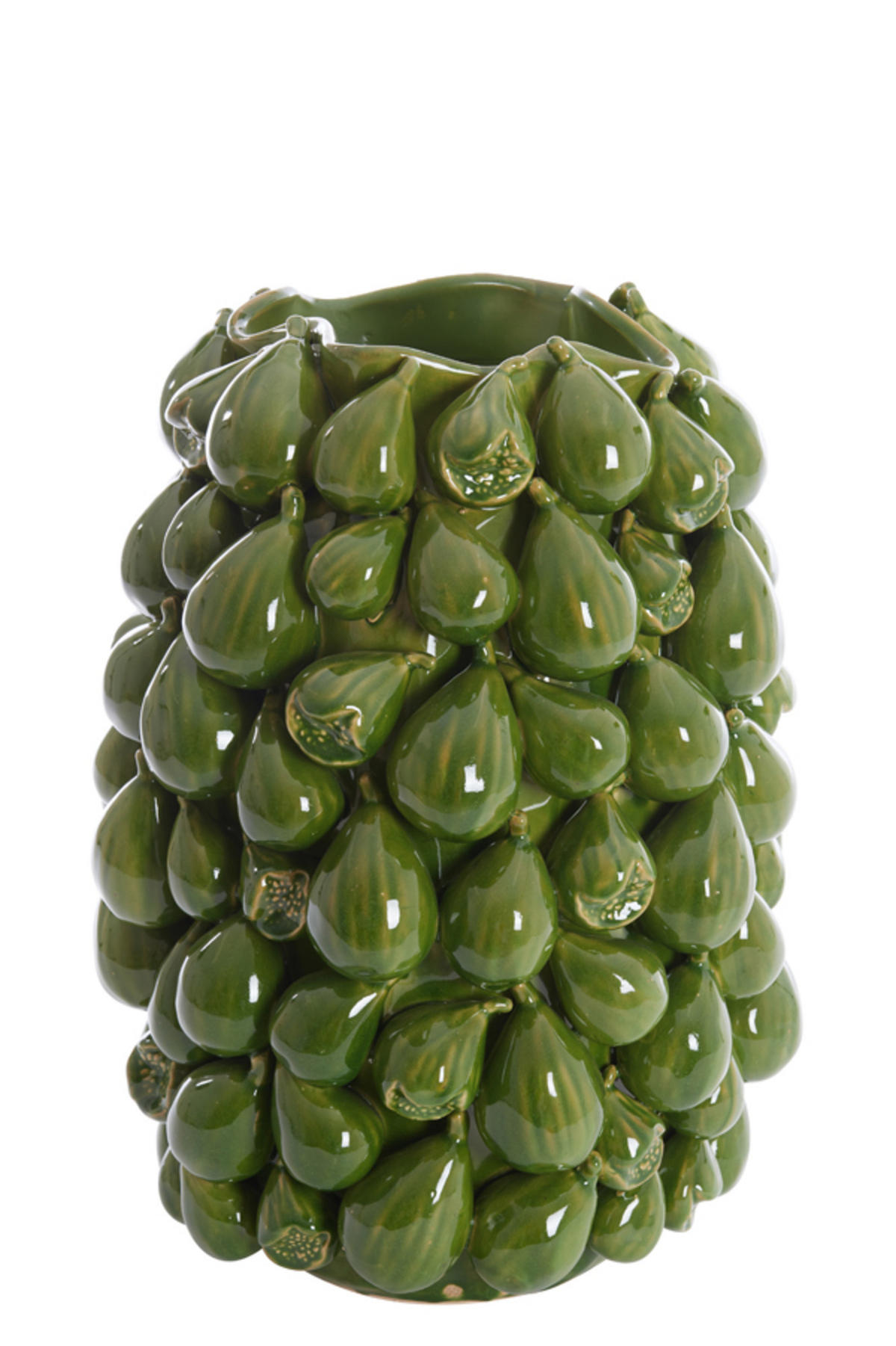 VASE Natalia Grün Ø35/47 cm - Grün, Keramik (47cm) - Light & Living