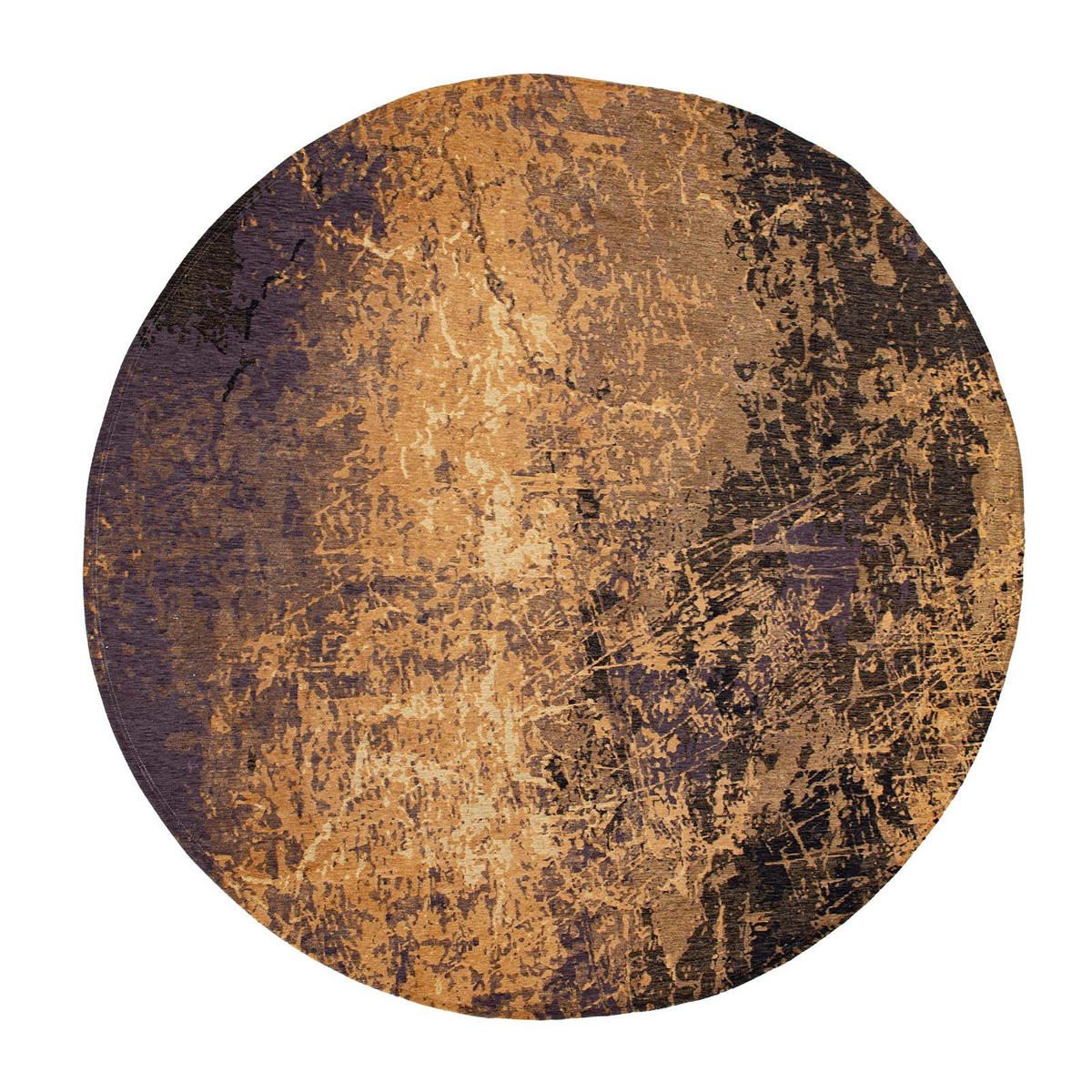 TEPPICH Deep Mine Mad Men 240/240 cm - Orange, Textil (240/240cm) - Louis De Poortere