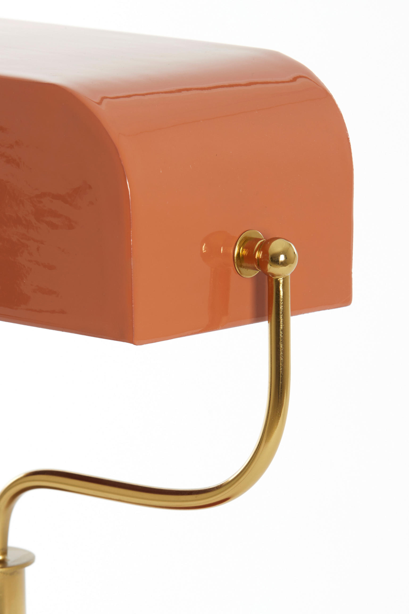 TISCHLAMPE Ayer Orange Ø37/43 cm - Orange, Metall (37/14/43cm) - Light & Living