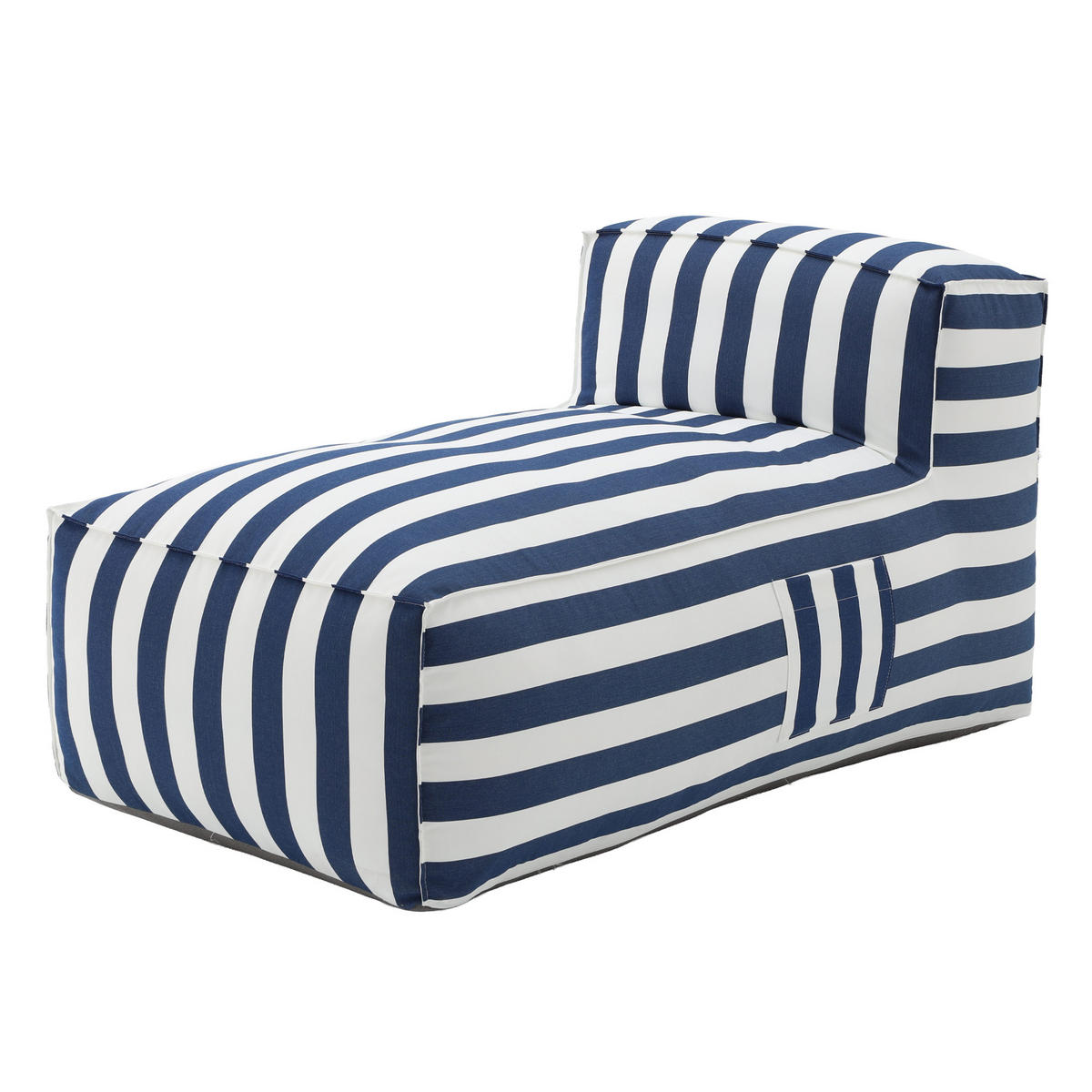 GARTENLOUNGE-SET SOFT SET 2 Blau - Blau, Textil - Muffo