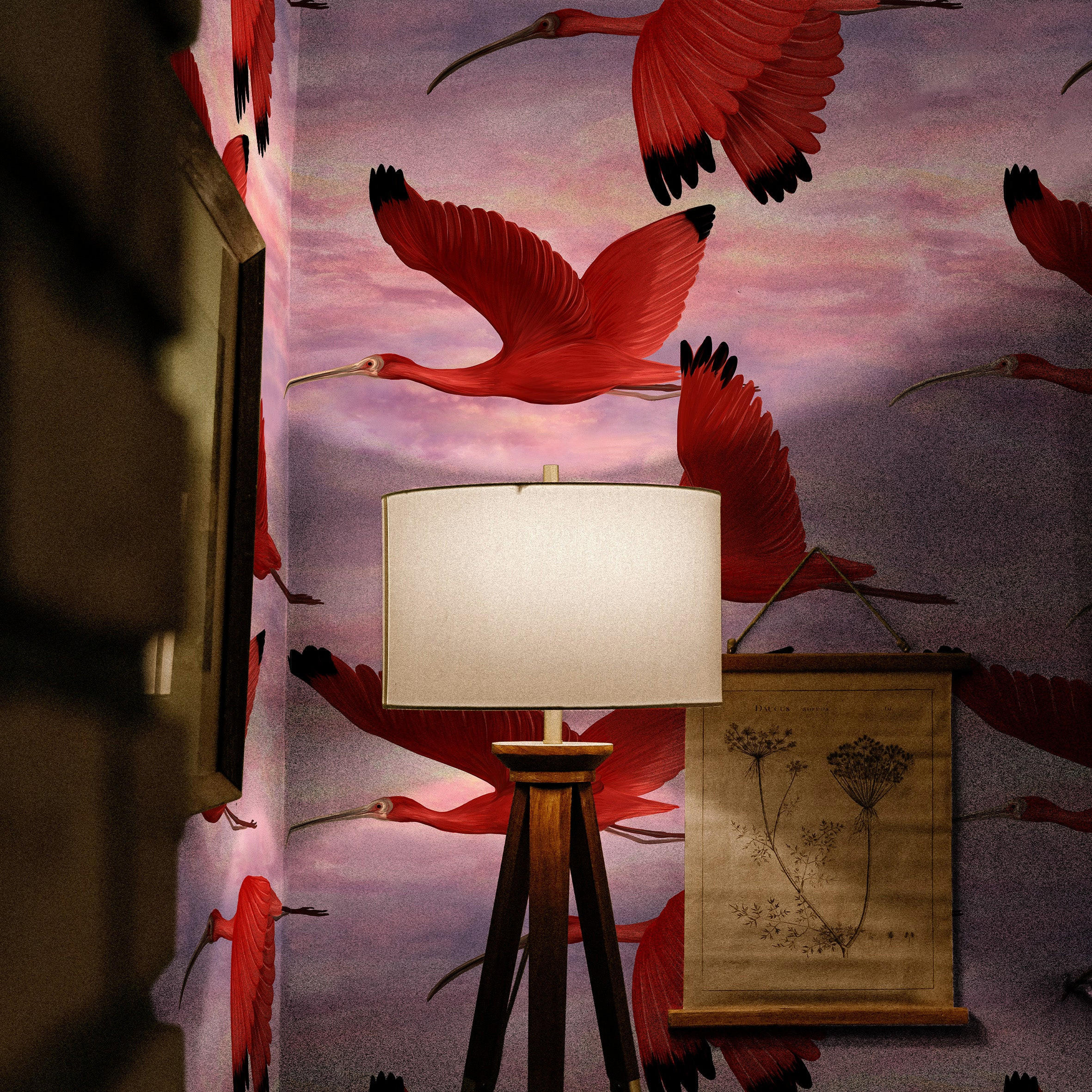 Wallpapers4Beginners Tapete Pink 200x280 cm