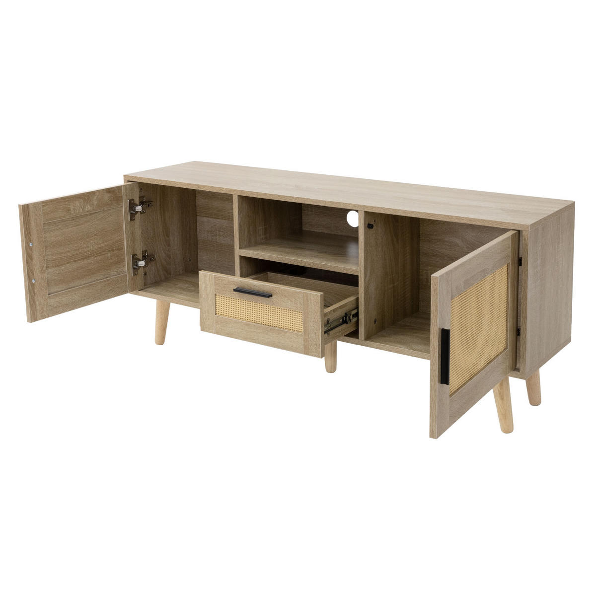 TV SCHRANK 120 cm - Beige, Holzwerkstoff (30/50.5/120cm) - ML-DESIGN