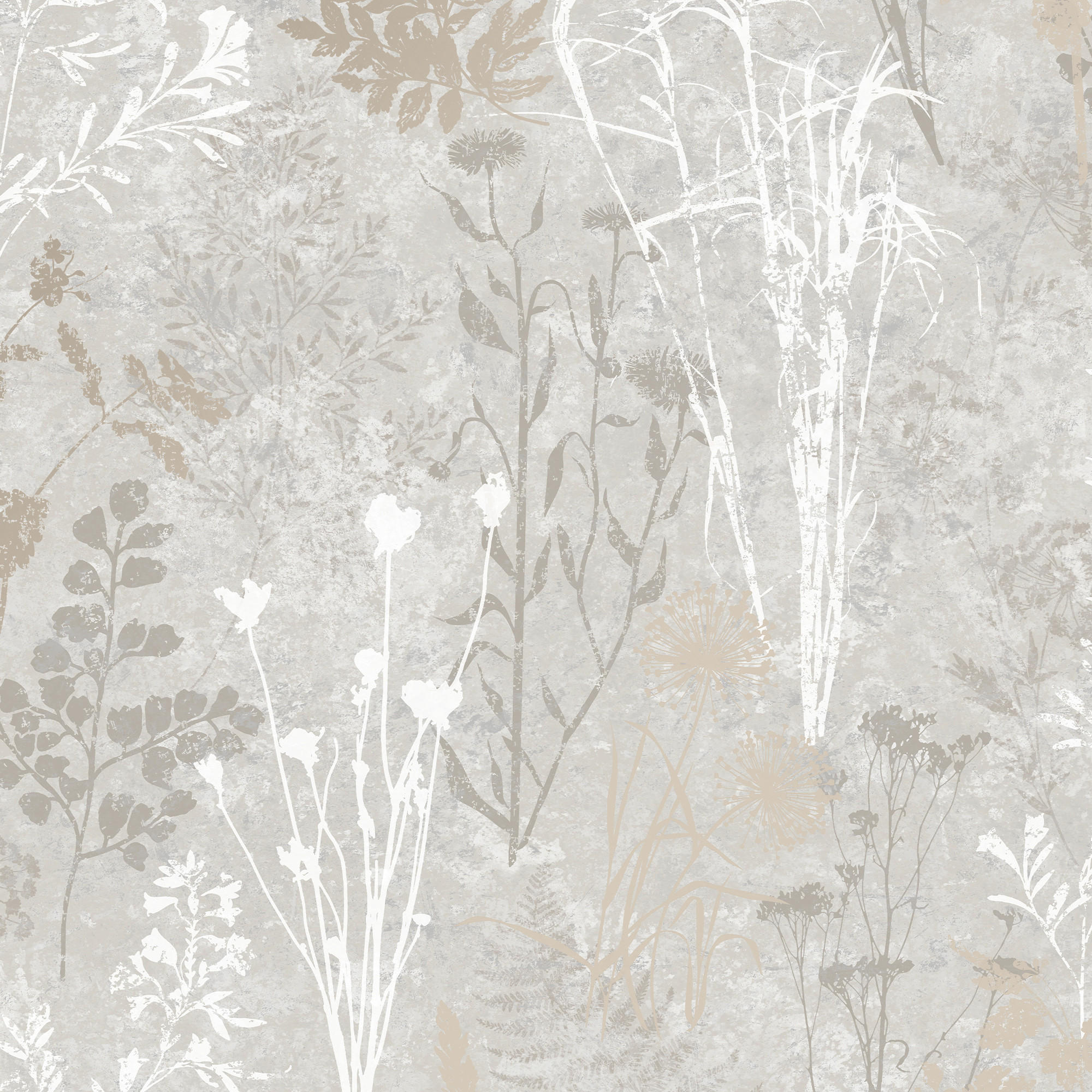 VLIESTAPETE Organics - Beige, Papier/Kunststoff (52/1000cm) - Superfresco Easy