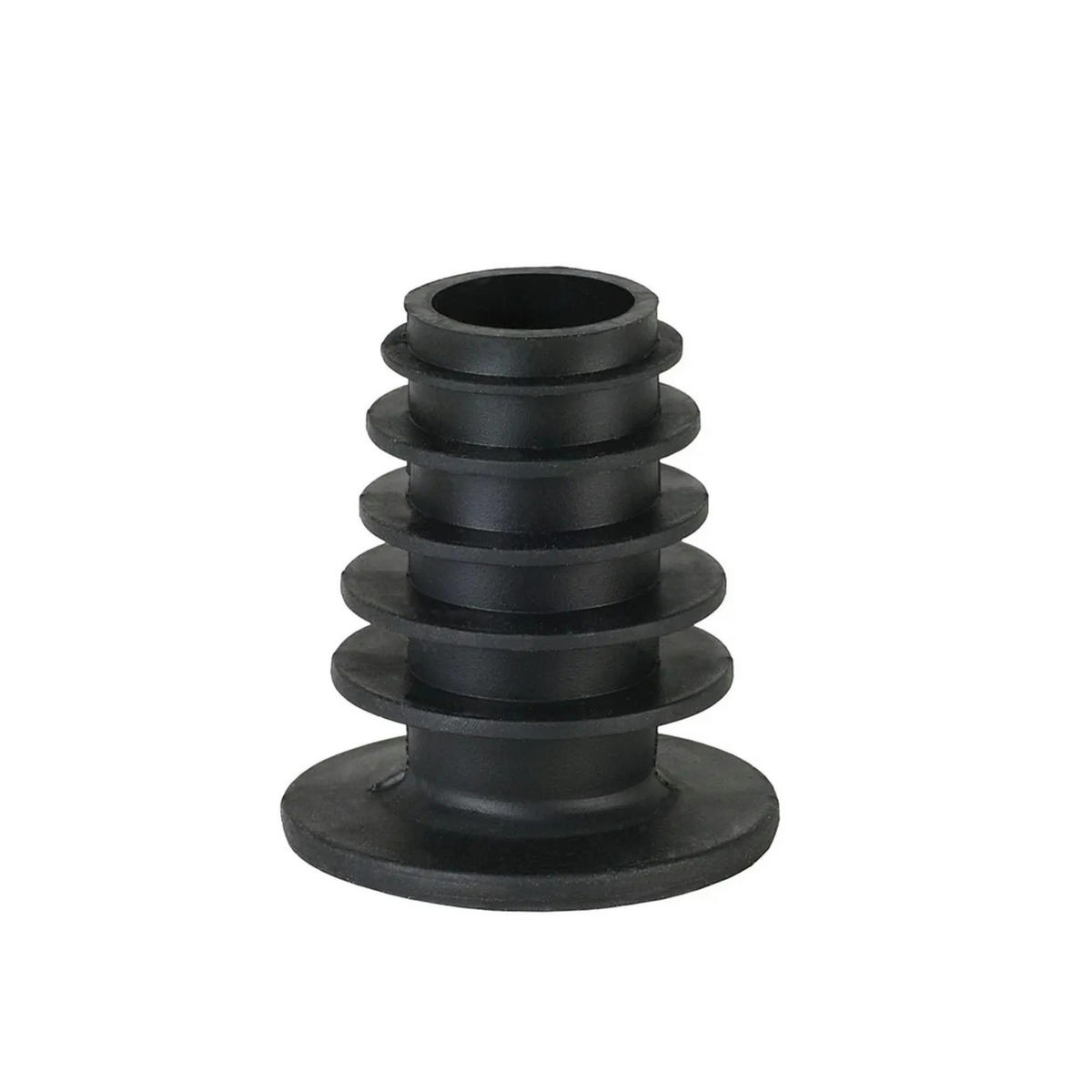 FLASCHENVERSCHLUSS Lamellenkorken, Schwarz, für 0.7-1.0 Liter Flaschen - Schwarz, Kunststoff (2.8/3.2/2.8cm) - ich-zapfe