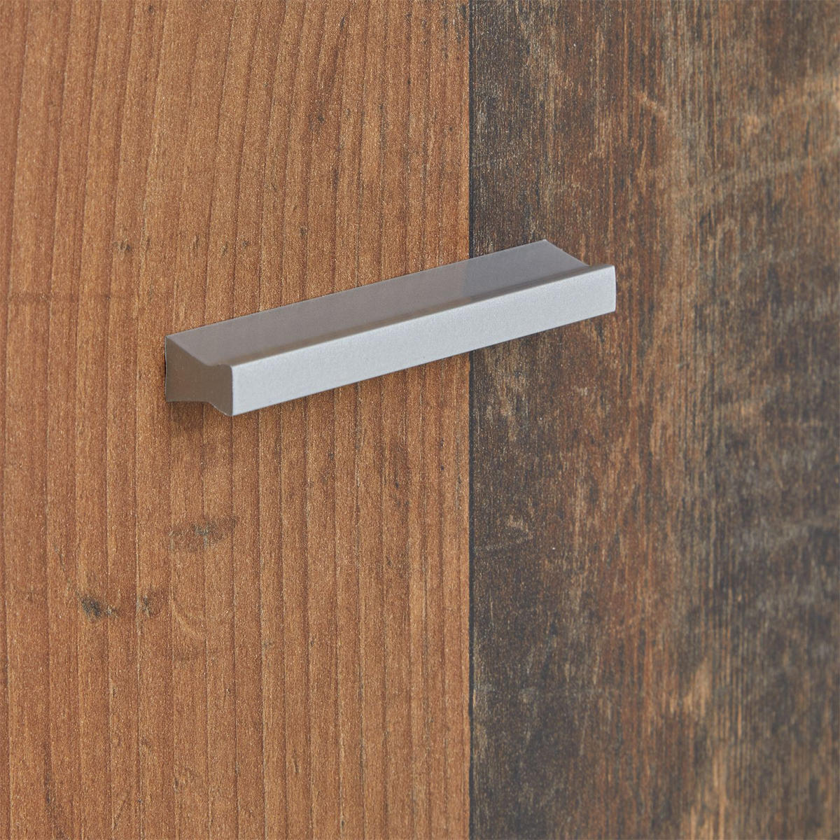 SCHUHSCHRANK LENNIS - Dunkelgrau/Dunkelbraun, Holzwerkstoff (60/70/35cm) - CARO-Möbel